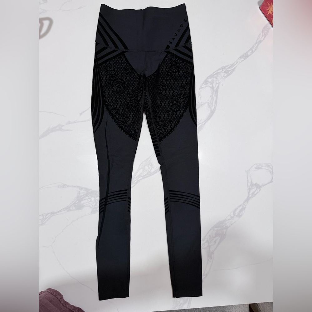 Savage X Fenty Black leggings Apparel